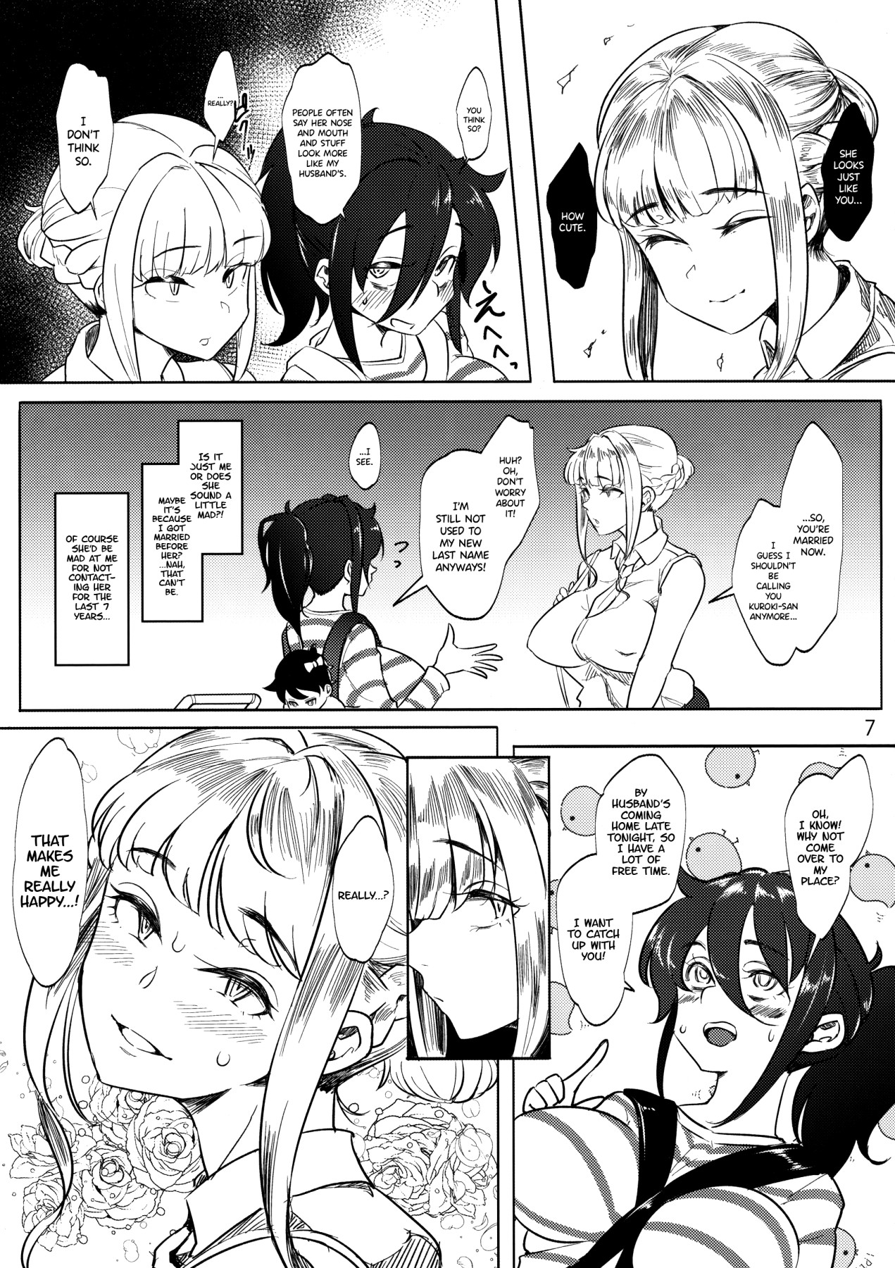 Hentai Manga Comic-The Housewife Who Fell To Tomoko's Futa Dick-Read-6